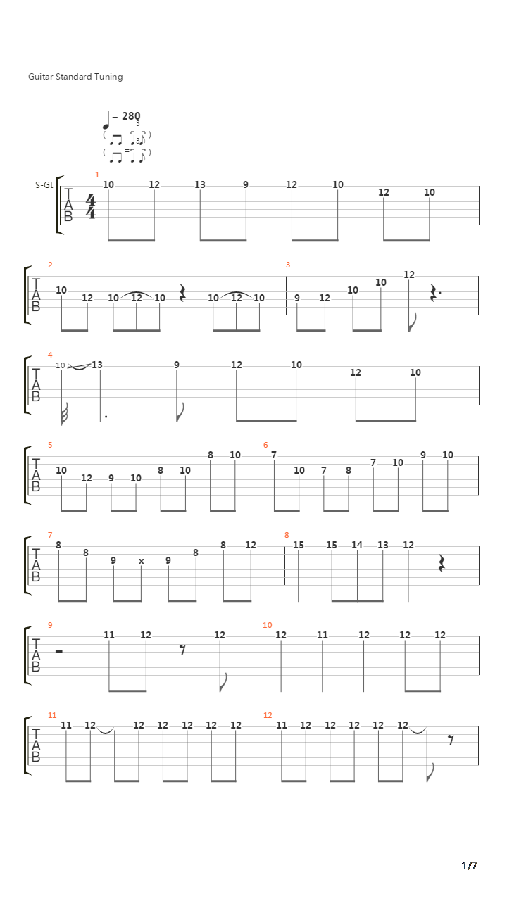 Liza吉他谱