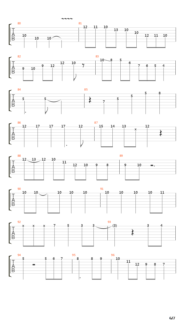 Liza吉他谱