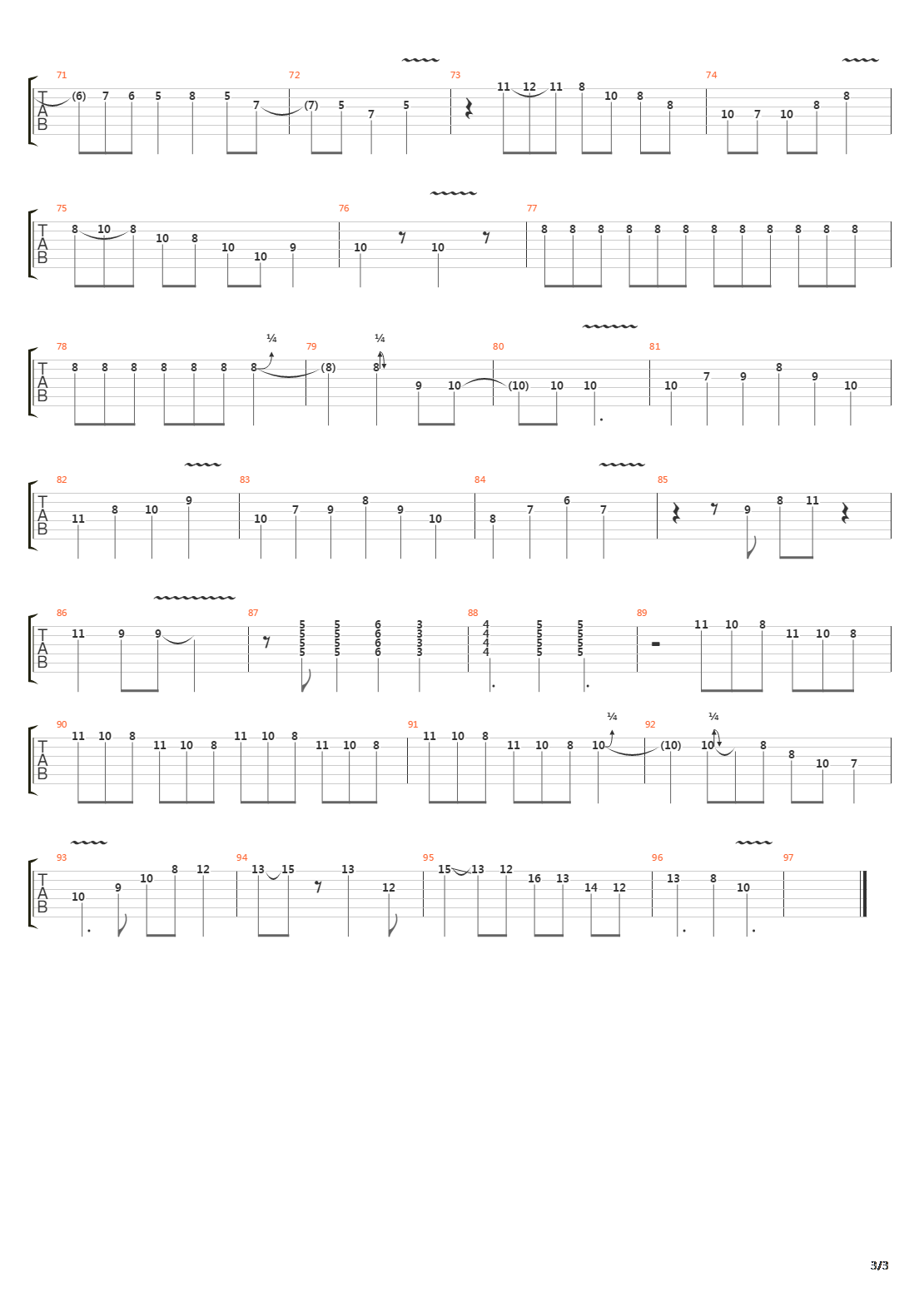 Mabel吉他谱