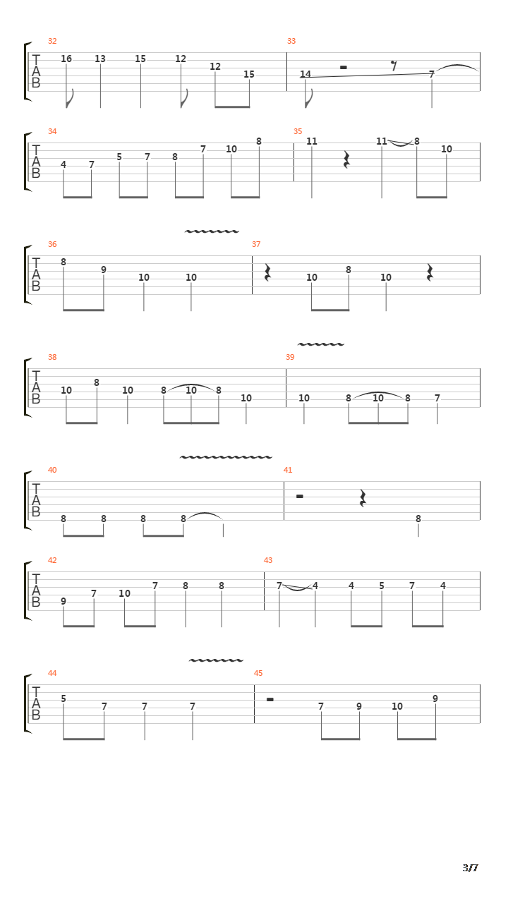 Mabel吉他谱