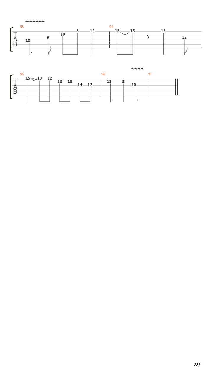 Mabel吉他谱