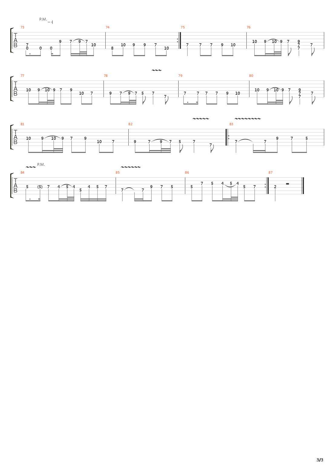 Gyroscope吉他谱