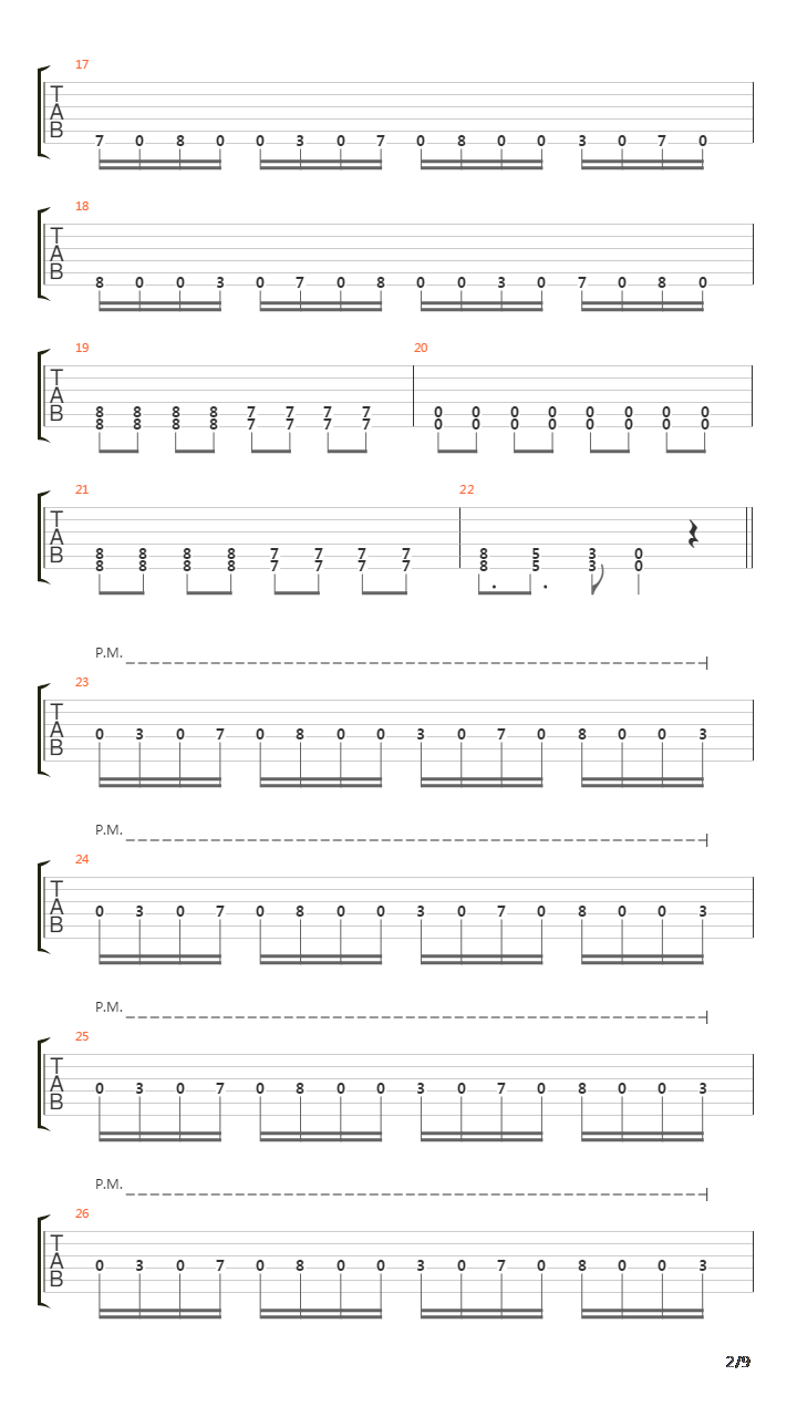 In Plain View吉他谱