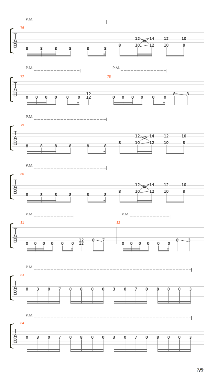 In Plain View吉他谱