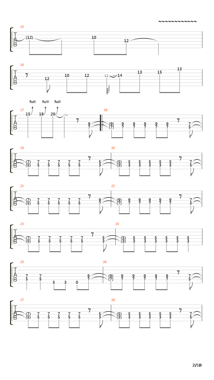 From Here To Eternity吉他谱