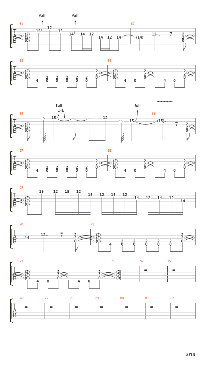 From Here To Eternity吉他谱