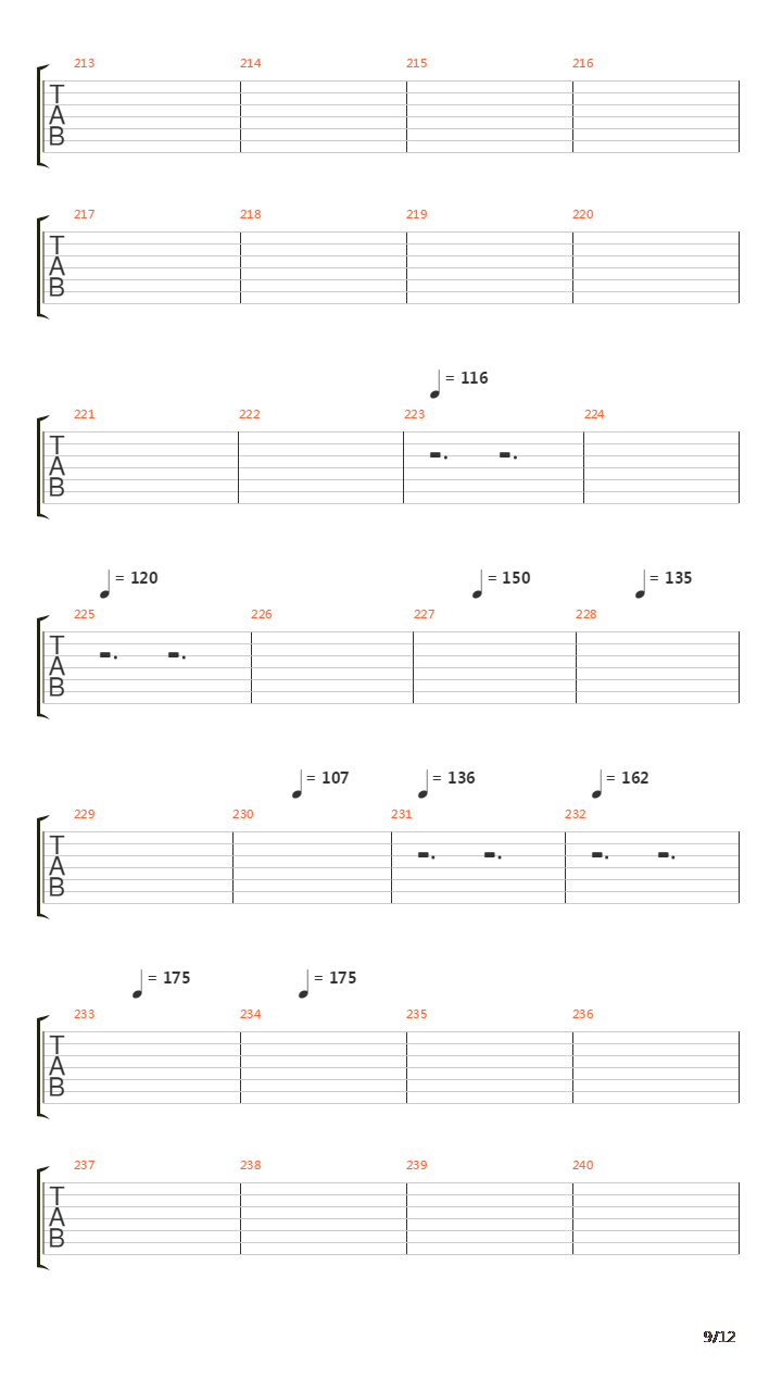 End Of The Beginning吉他谱