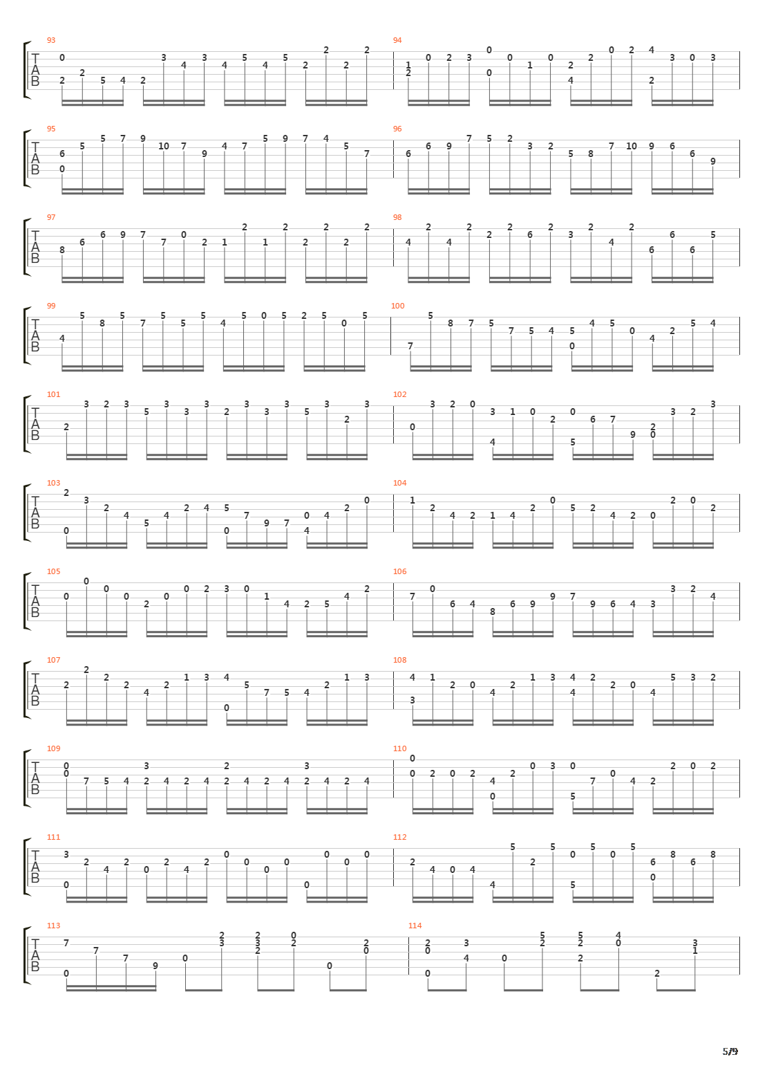 Prelude Fugue And Allegro In D吉他谱