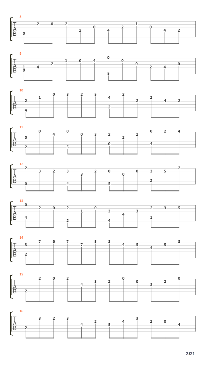 Prelude Fugue And Allegro In D吉他谱