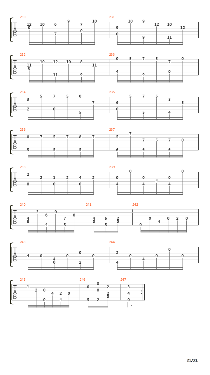 Prelude Fugue And Allegro In D吉他谱