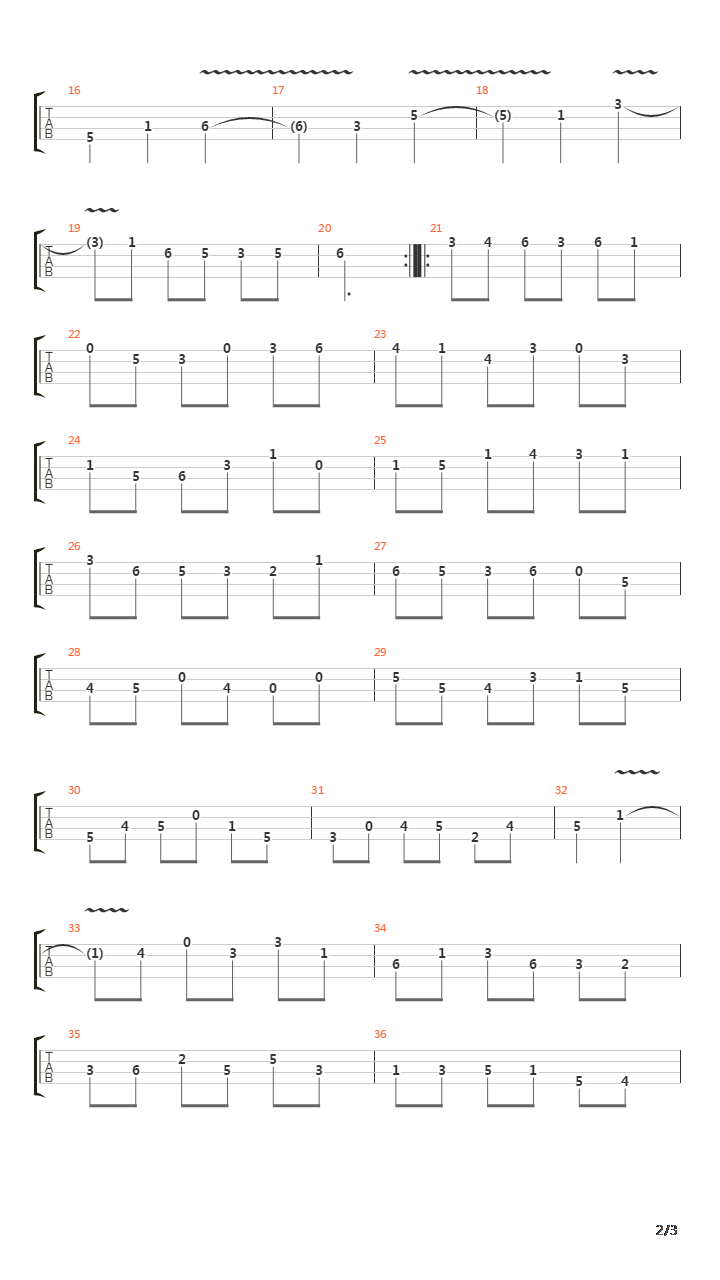 Prelude Number 2 In C Minor Bwv 934吉他谱