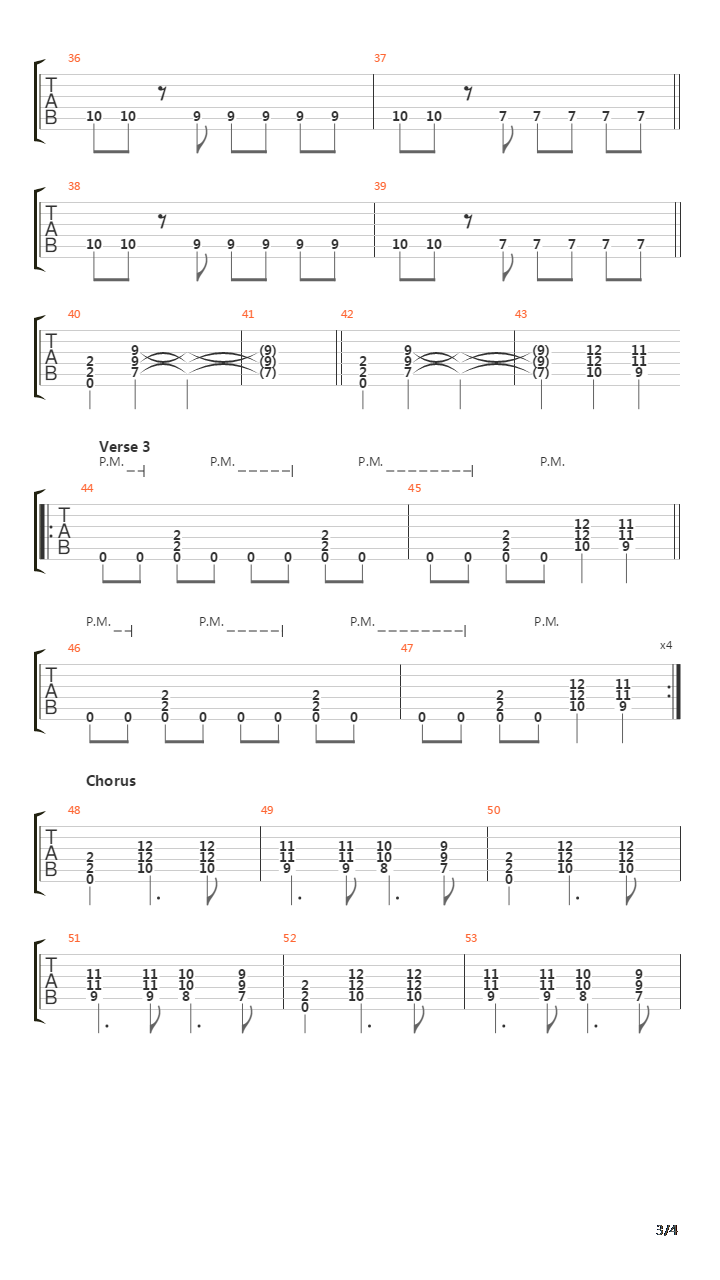 Warsaw吉他谱