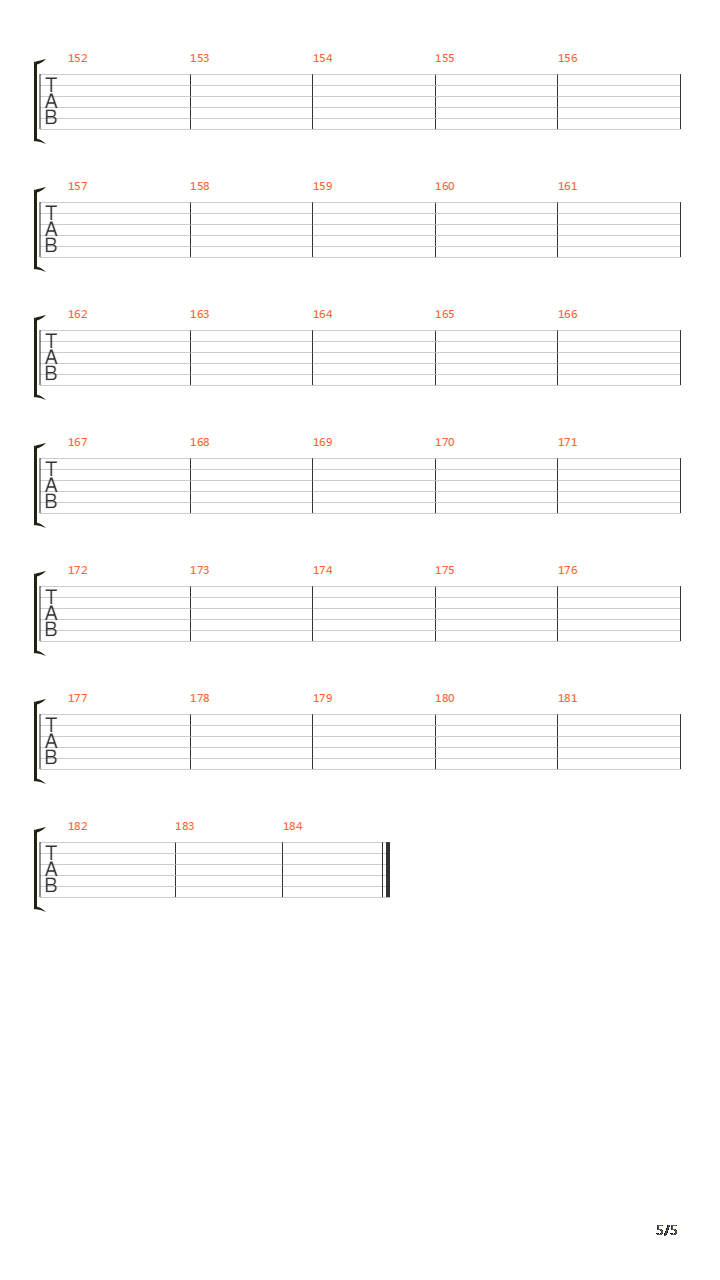 Run Of The Mill吉他谱