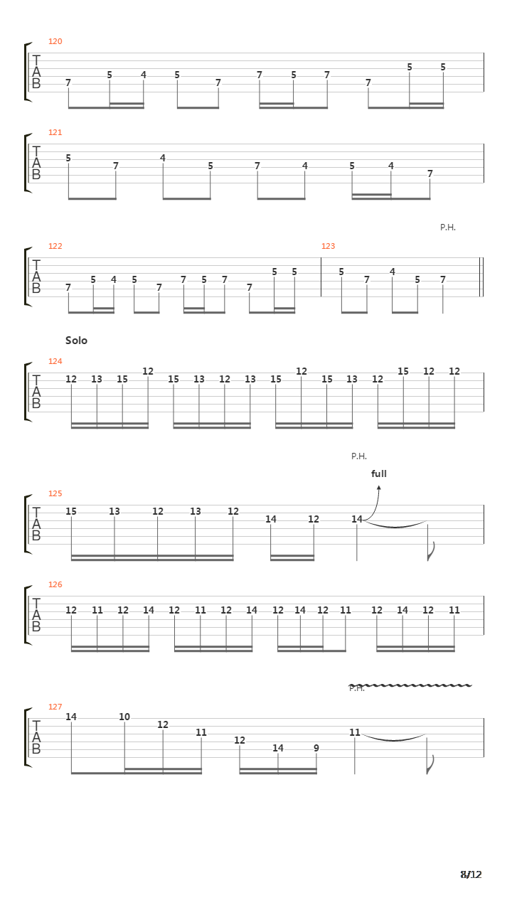 The Fourth Legacy吉他谱