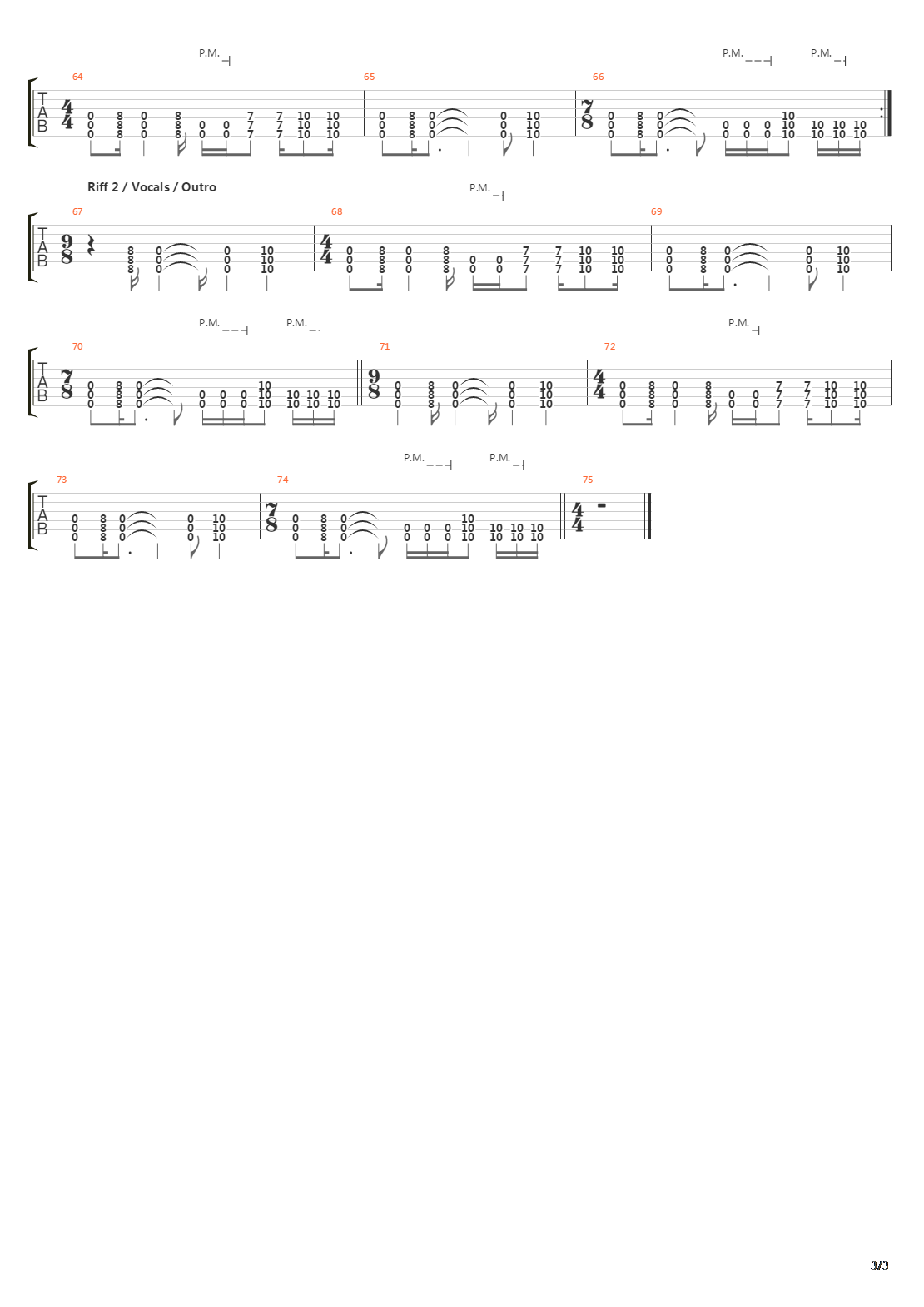 Follower吉他谱