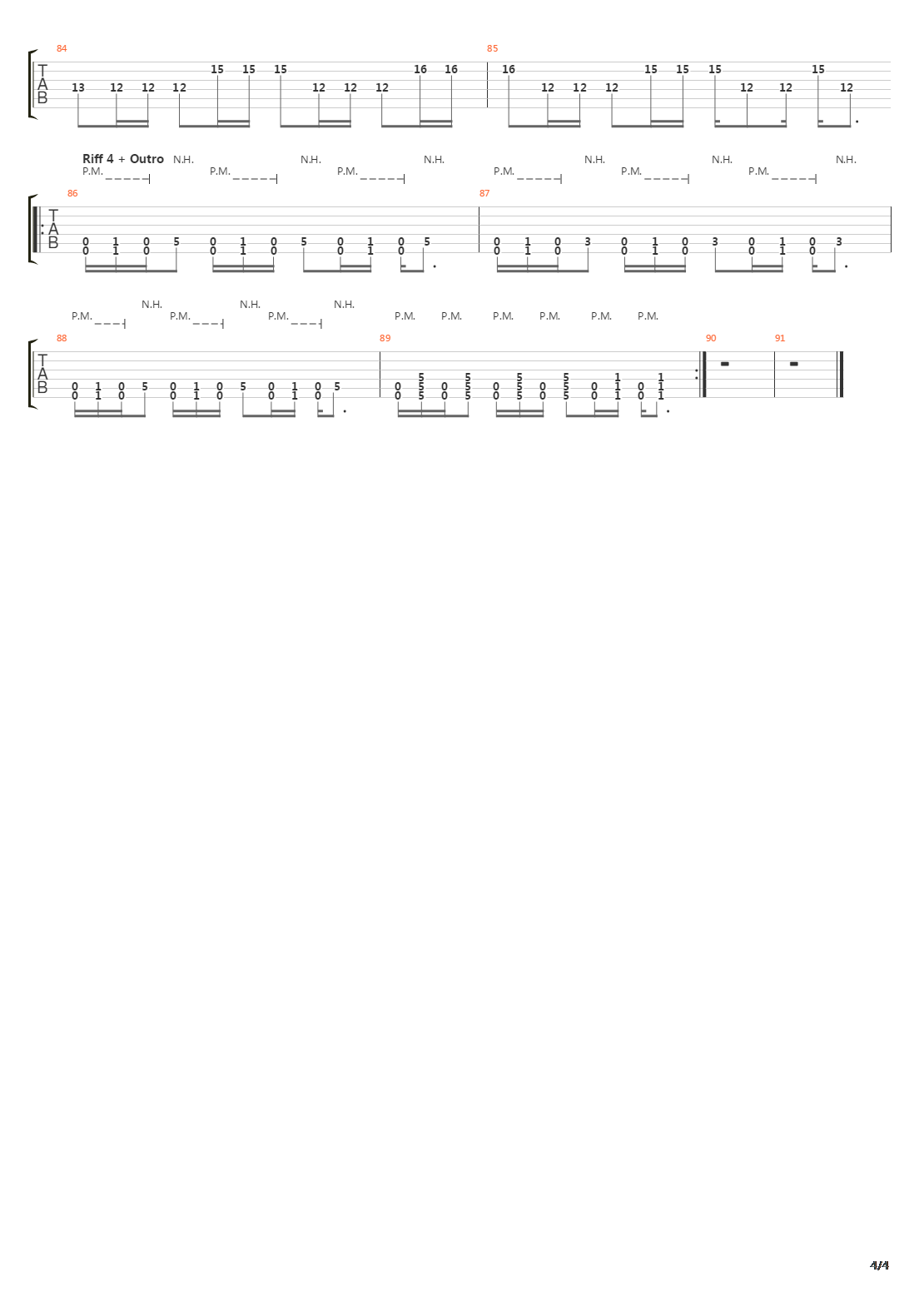 Leaders吉他谱