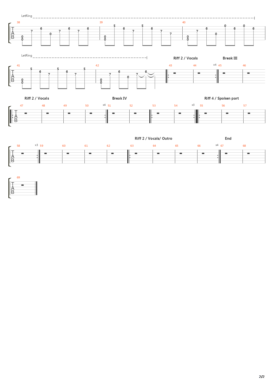 The Future Of Speech吉他谱