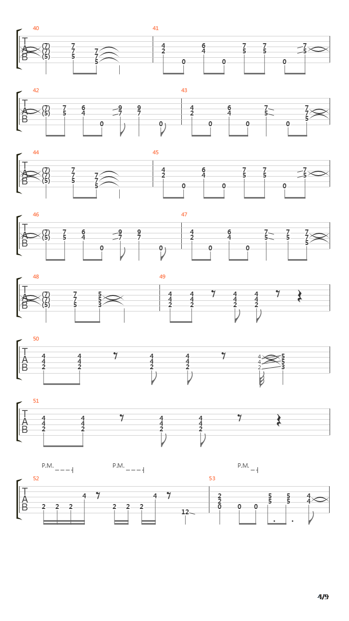 Heart Of Chrome吉他谱