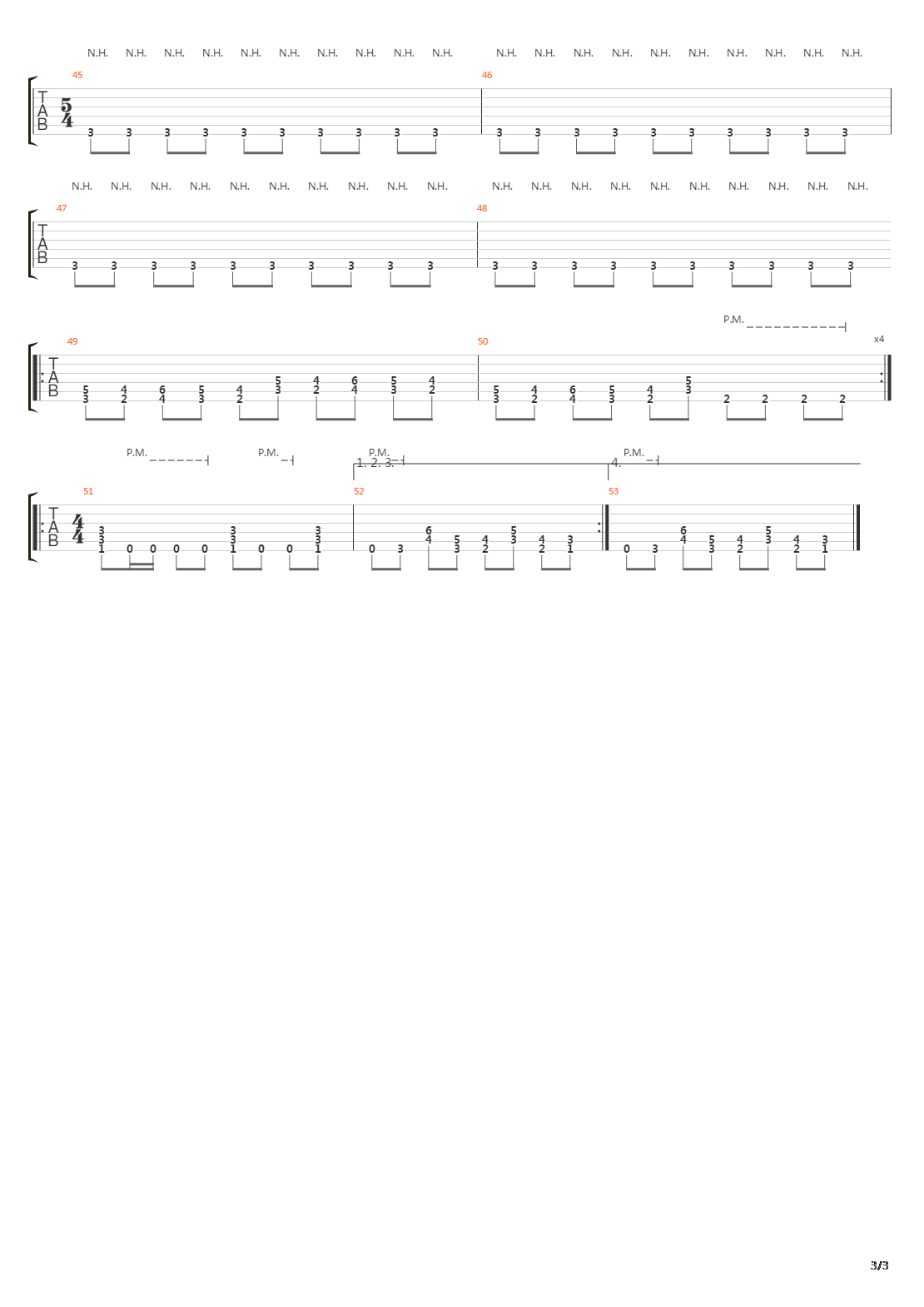 Twist The Knife Slowly吉他谱