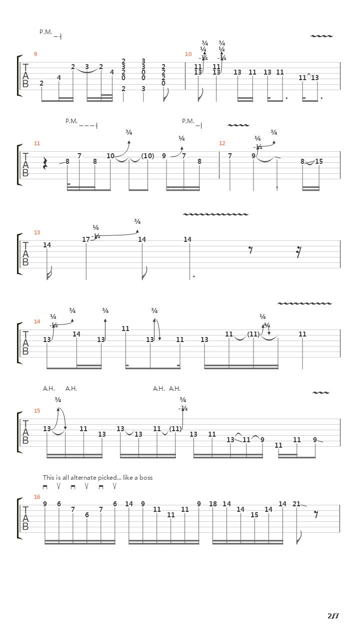 Fargo吉他谱