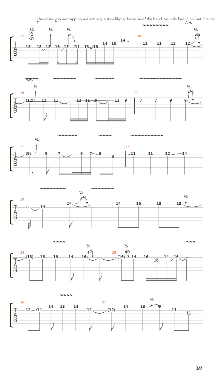 Fargo吉他谱