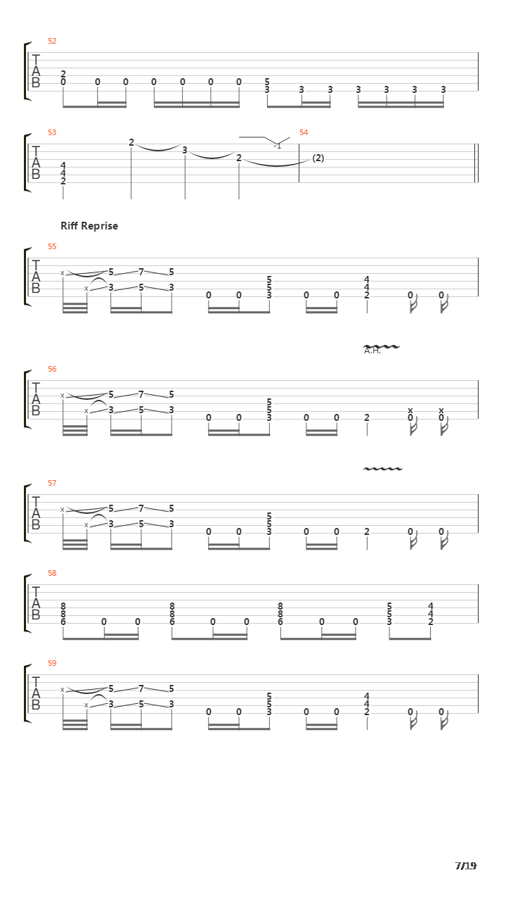 Invisible Horizons吉他谱