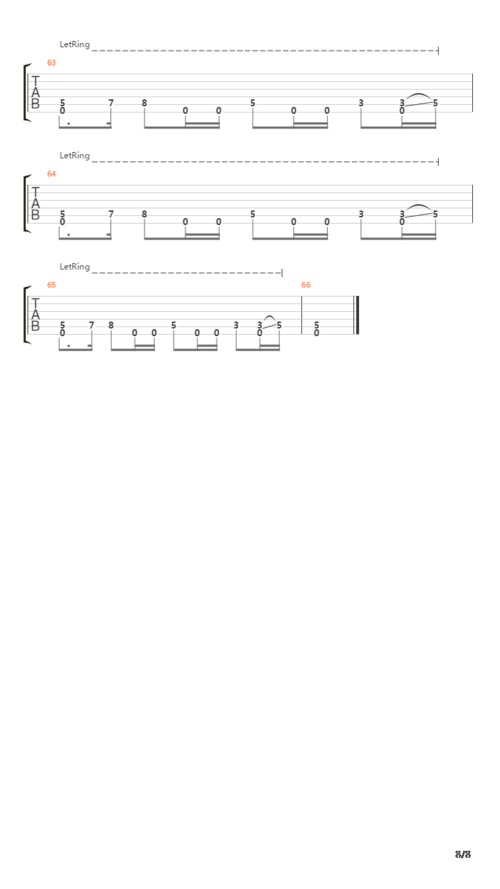 Turn Around吉他谱