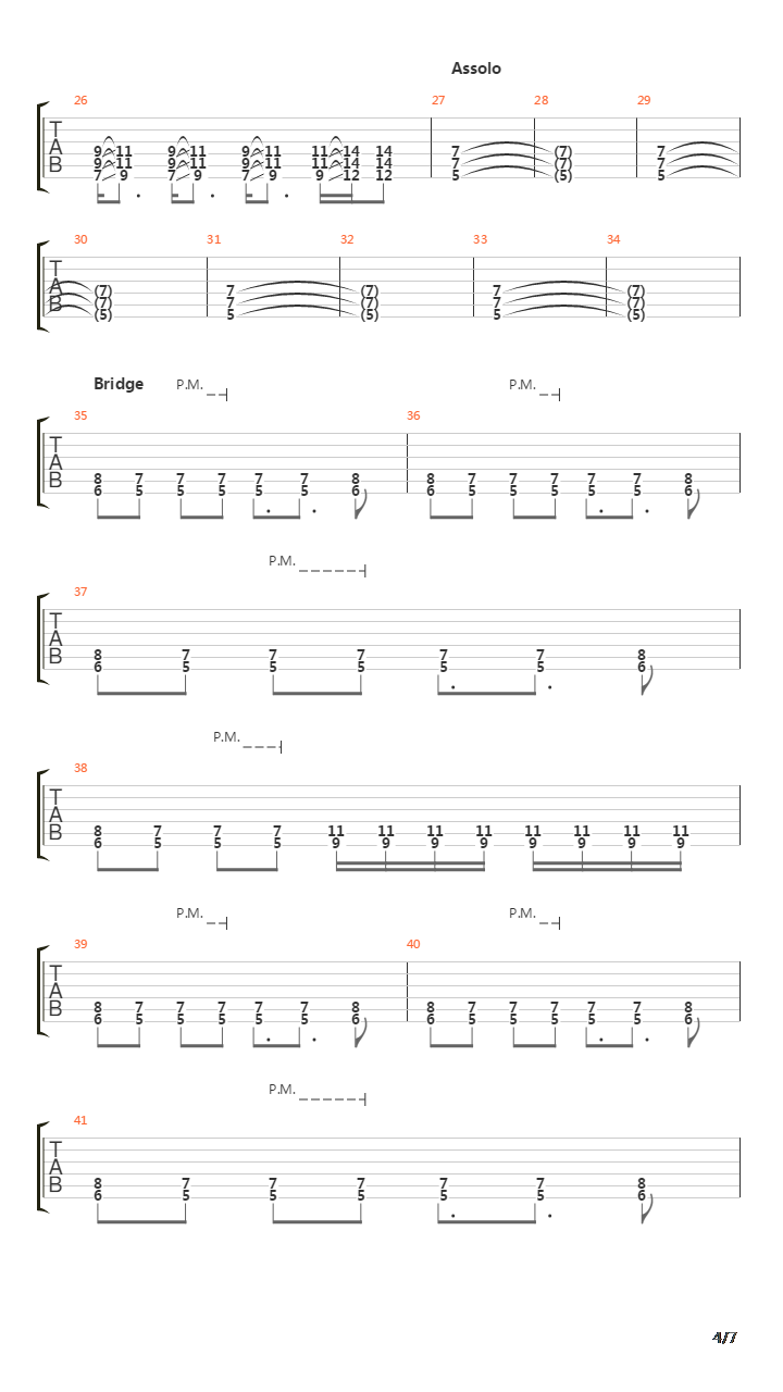 Porrada吉他谱