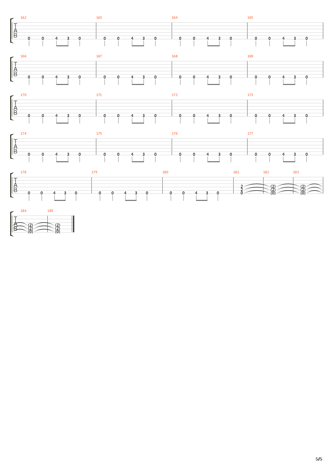 Seek N Strike吉他谱