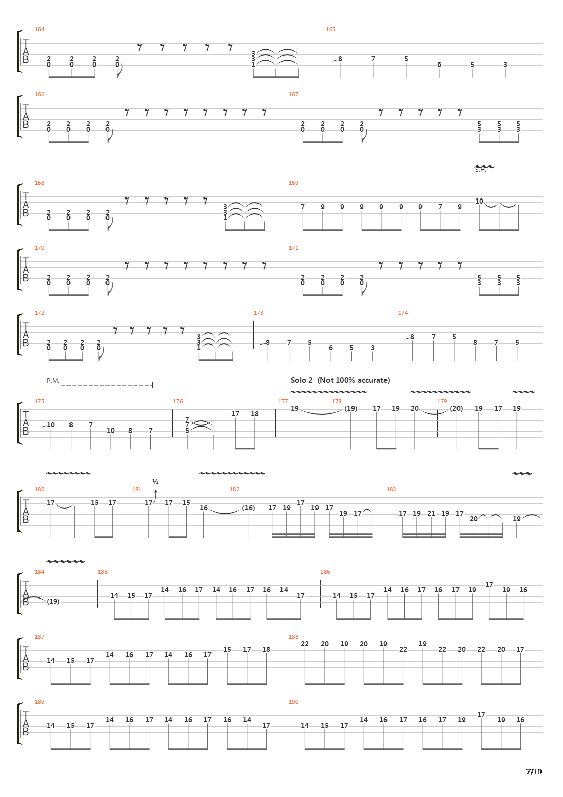 The Formation Of Damnation吉他谱