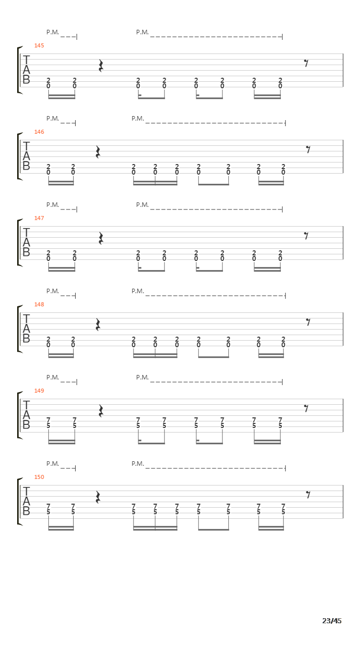 The Crusade吉他谱