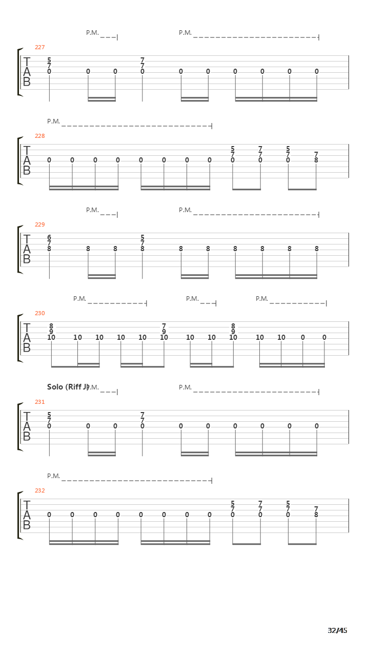 The Crusade吉他谱