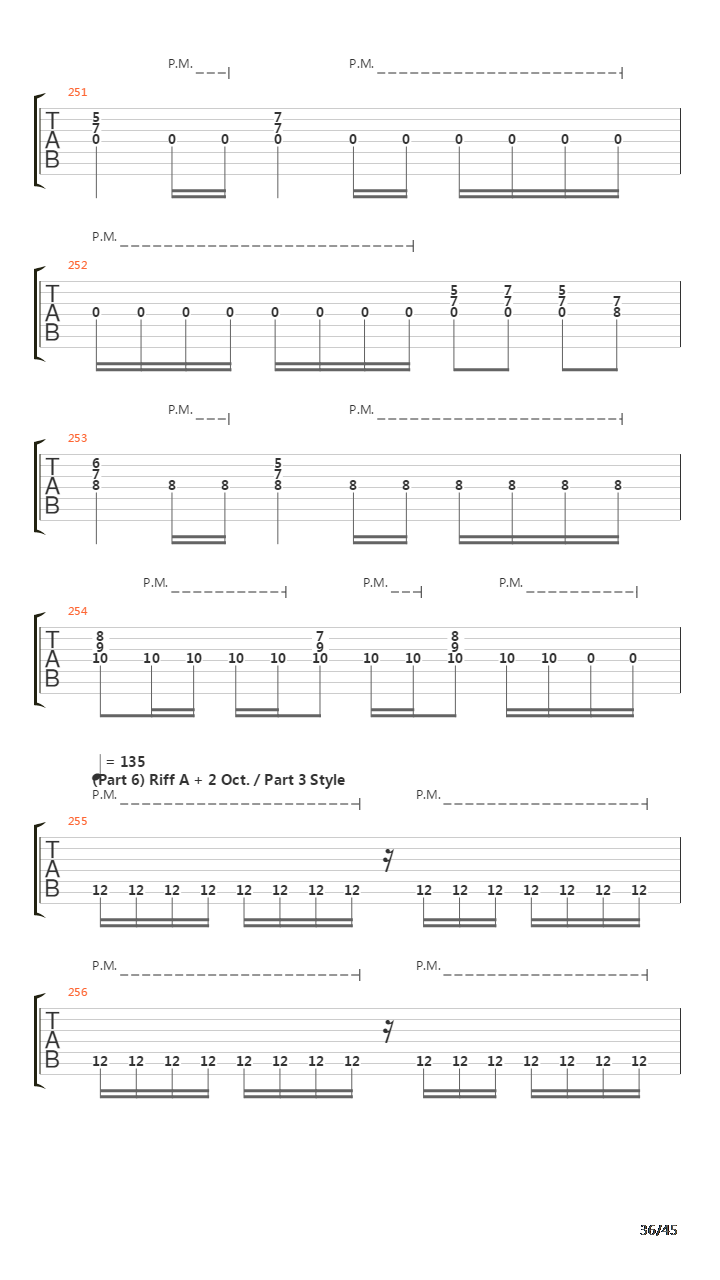 The Crusade吉他谱