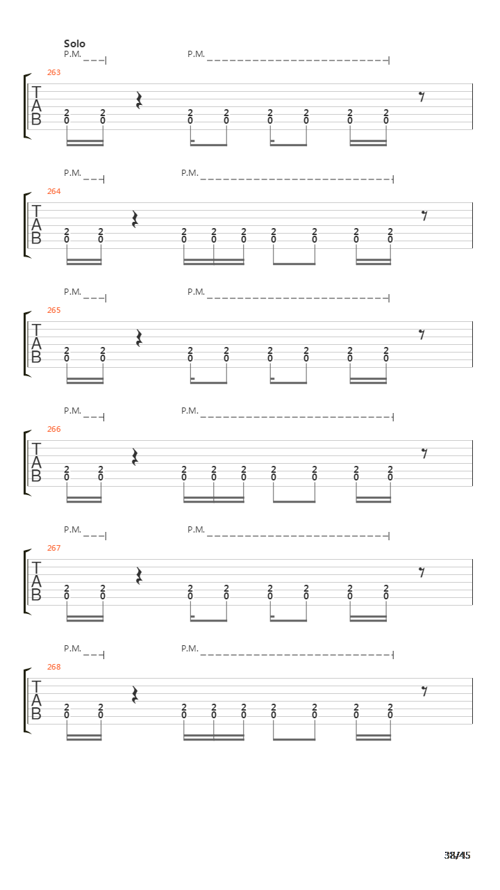 The Crusade吉他谱