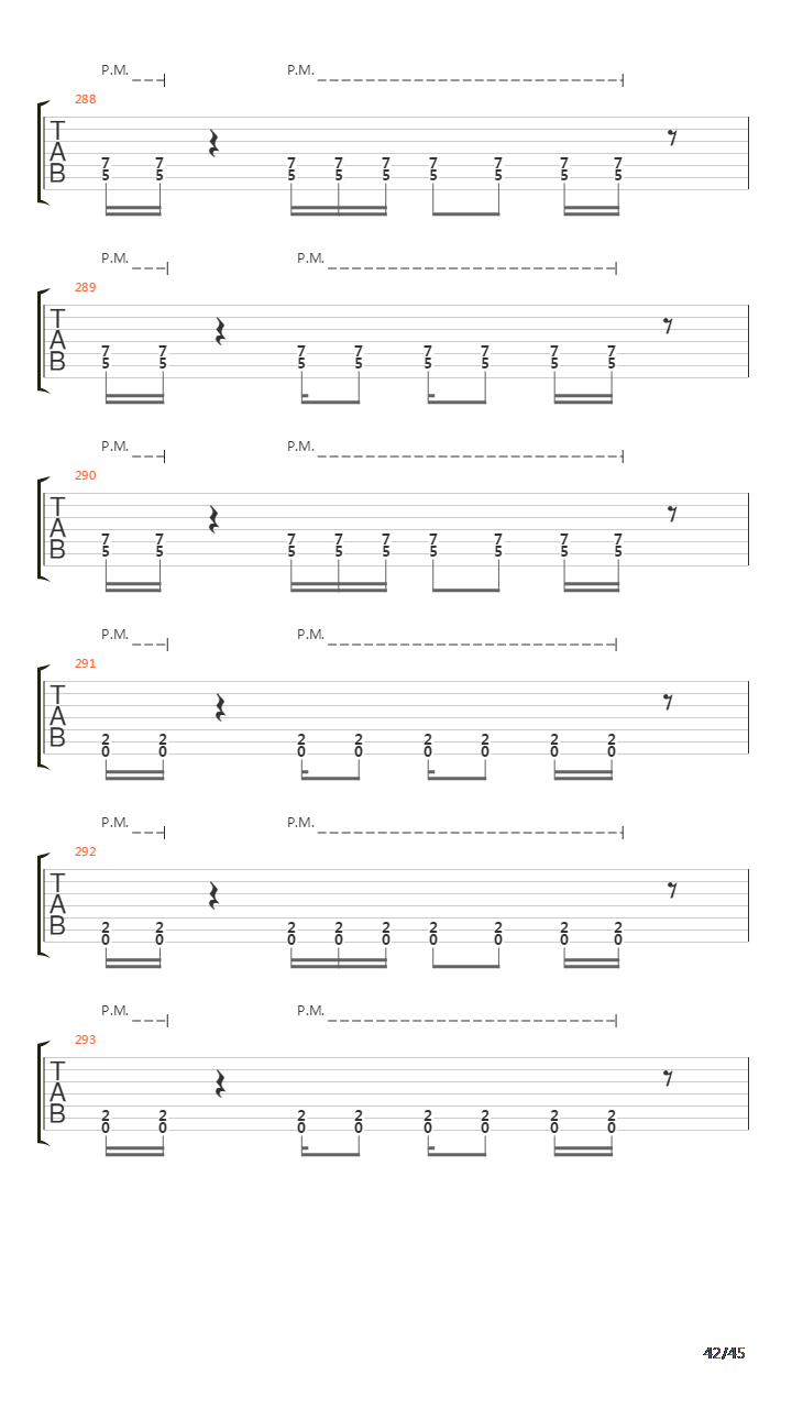 The Crusade吉他谱