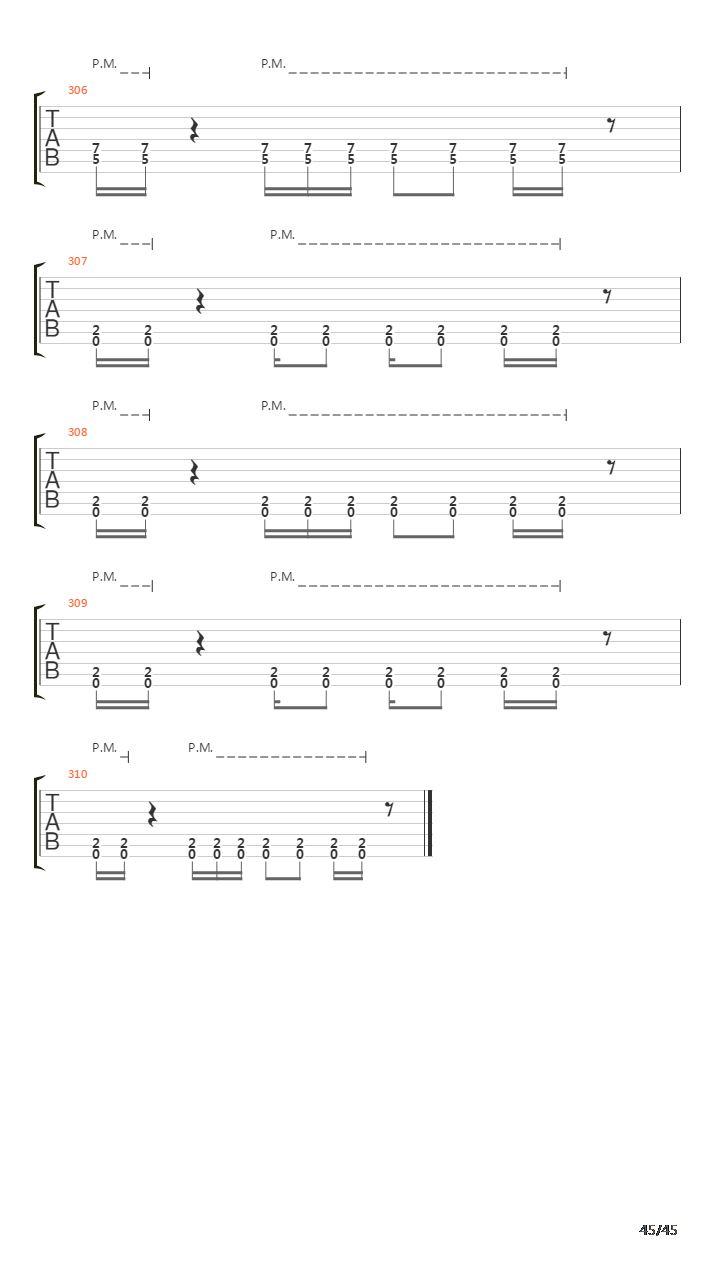 The Crusade吉他谱