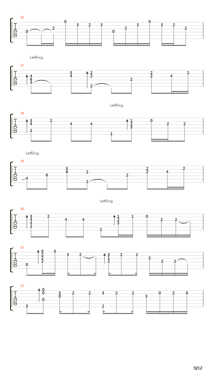 秒速五厘米 - One more time, One more chance(全乐器)吉他谱