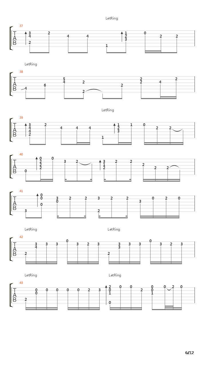 秒速五厘米 - One more time, One more chance(全乐器)吉他谱