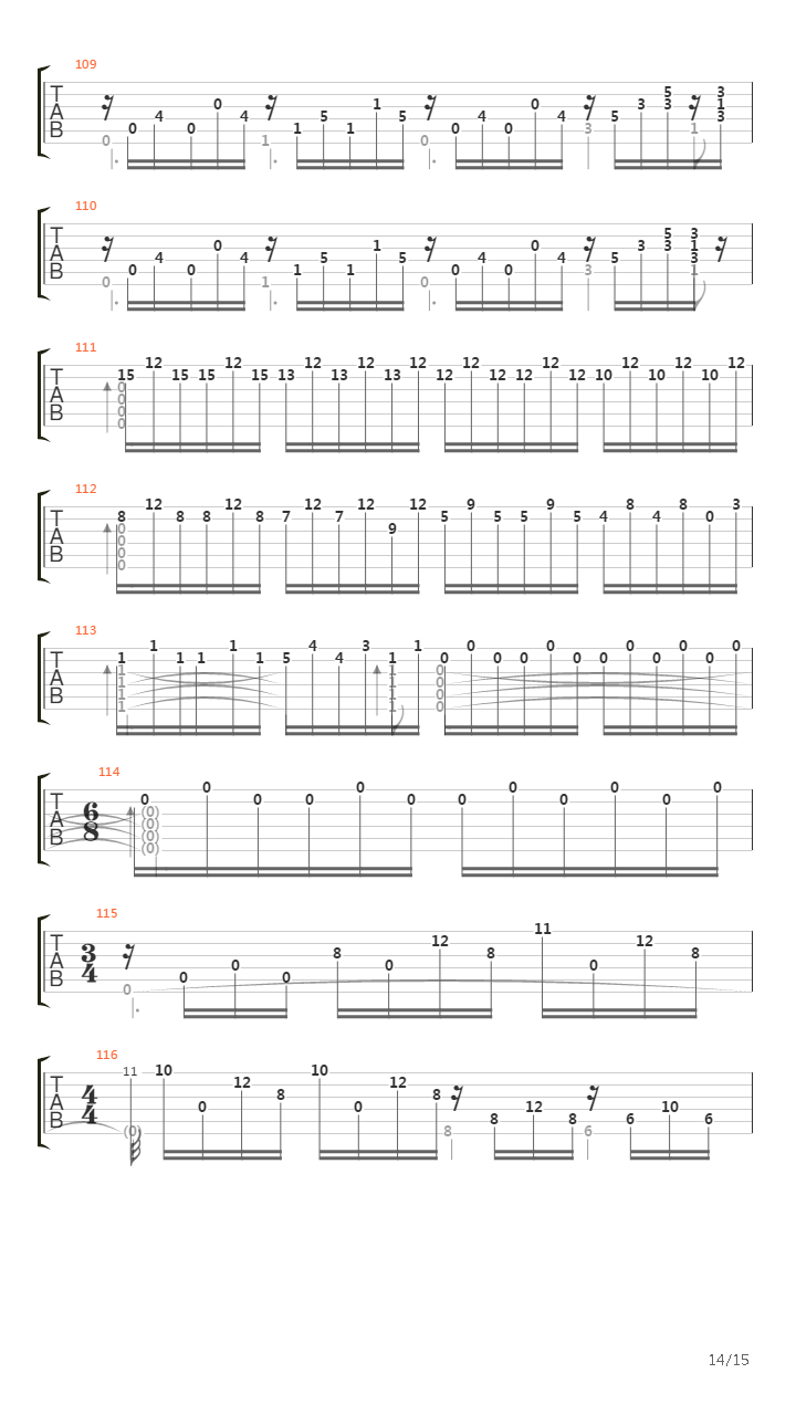 Acoustimetallus Plectrus吉他谱