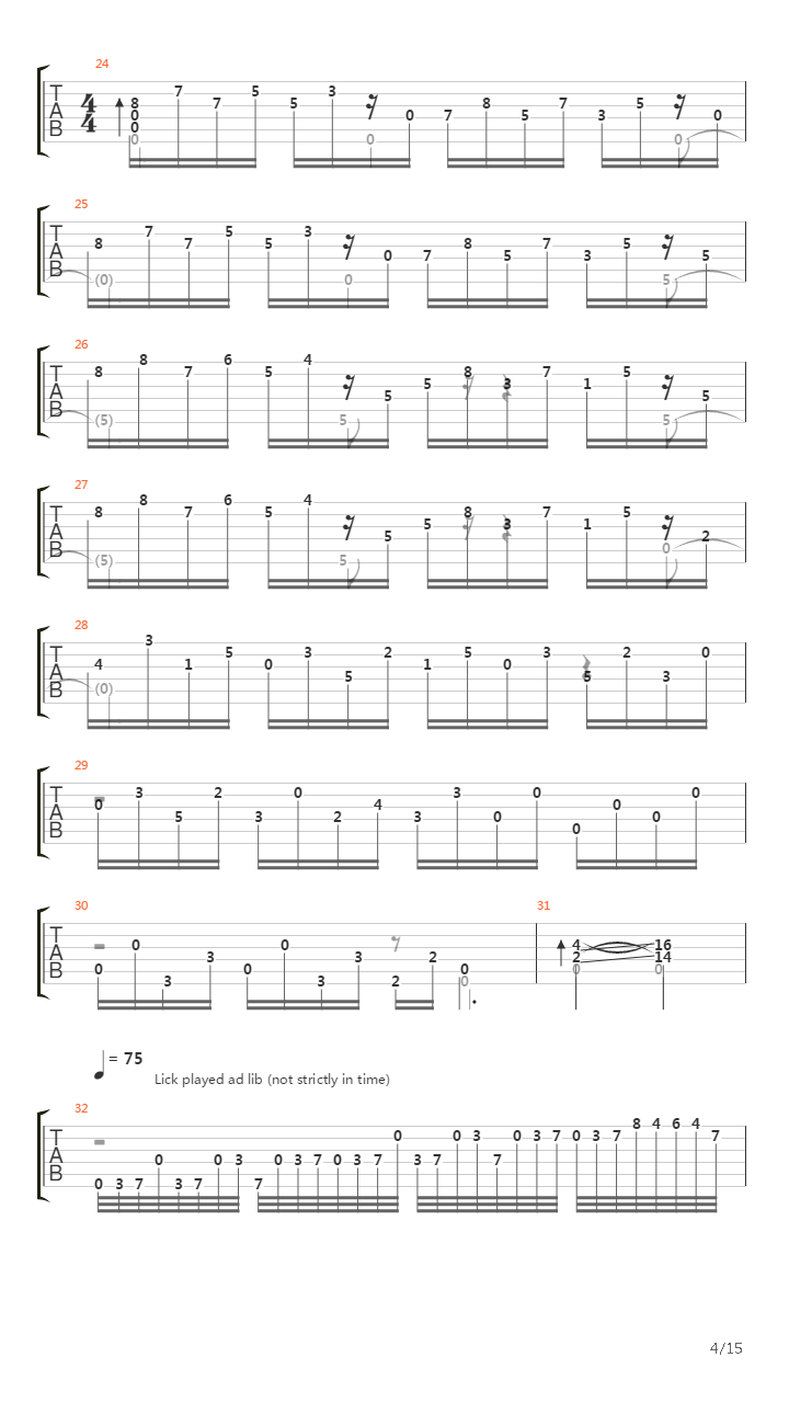 Acoustimetallus Plectrus吉他谱