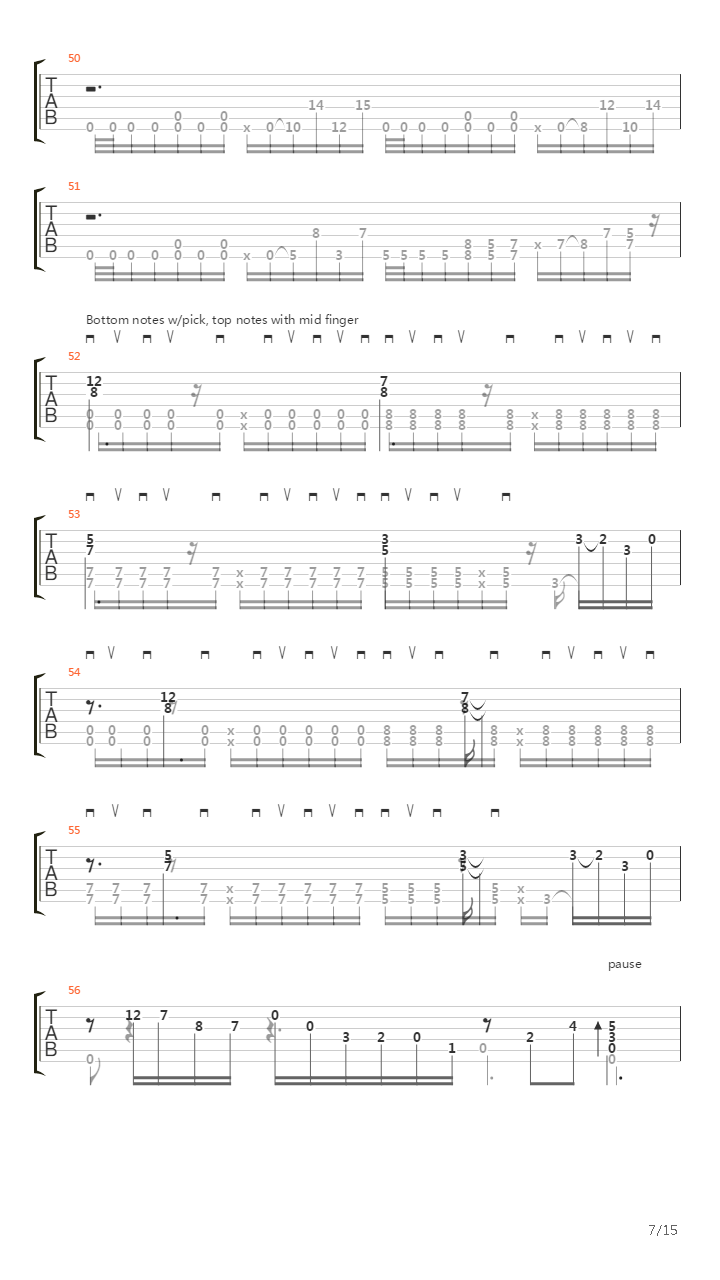 Acoustimetallus Plectrus吉他谱