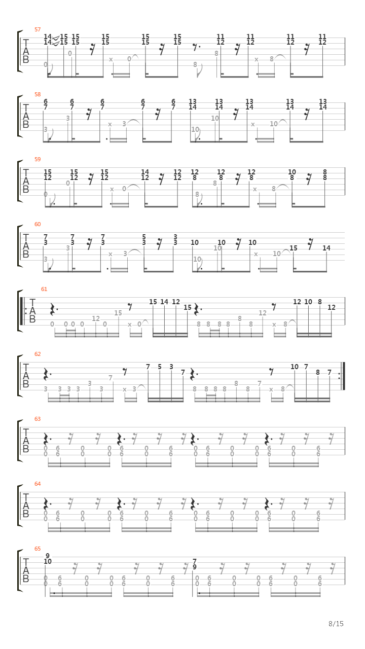 Acoustimetallus Plectrus吉他谱