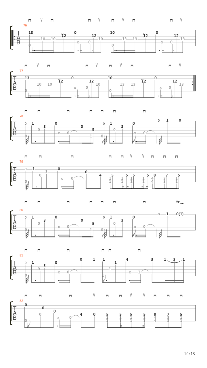 Acoustimetallus Plectrus吉他谱