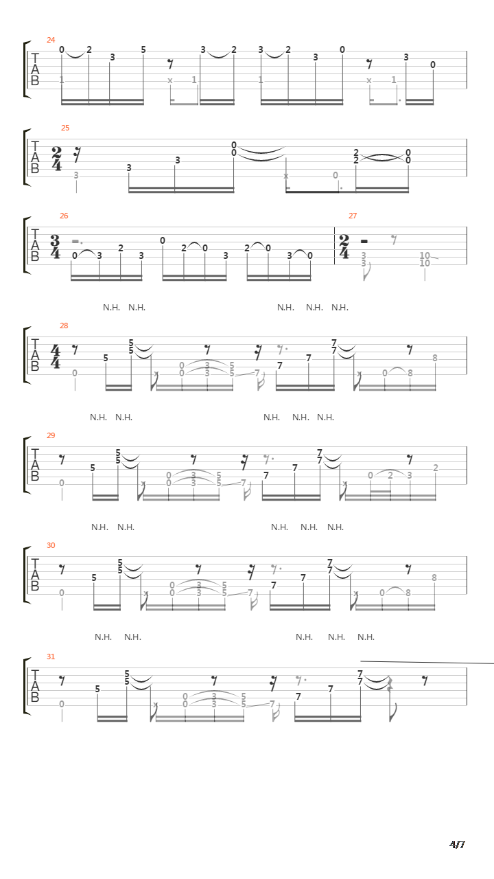 Marli 2吉他谱