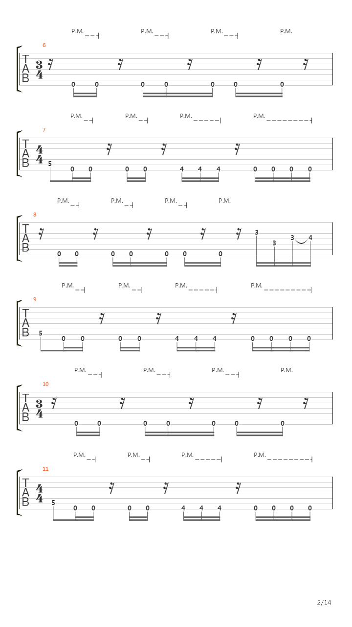 悪夢の輪舞曲(Akumu No Rinbukyoku)吉他谱