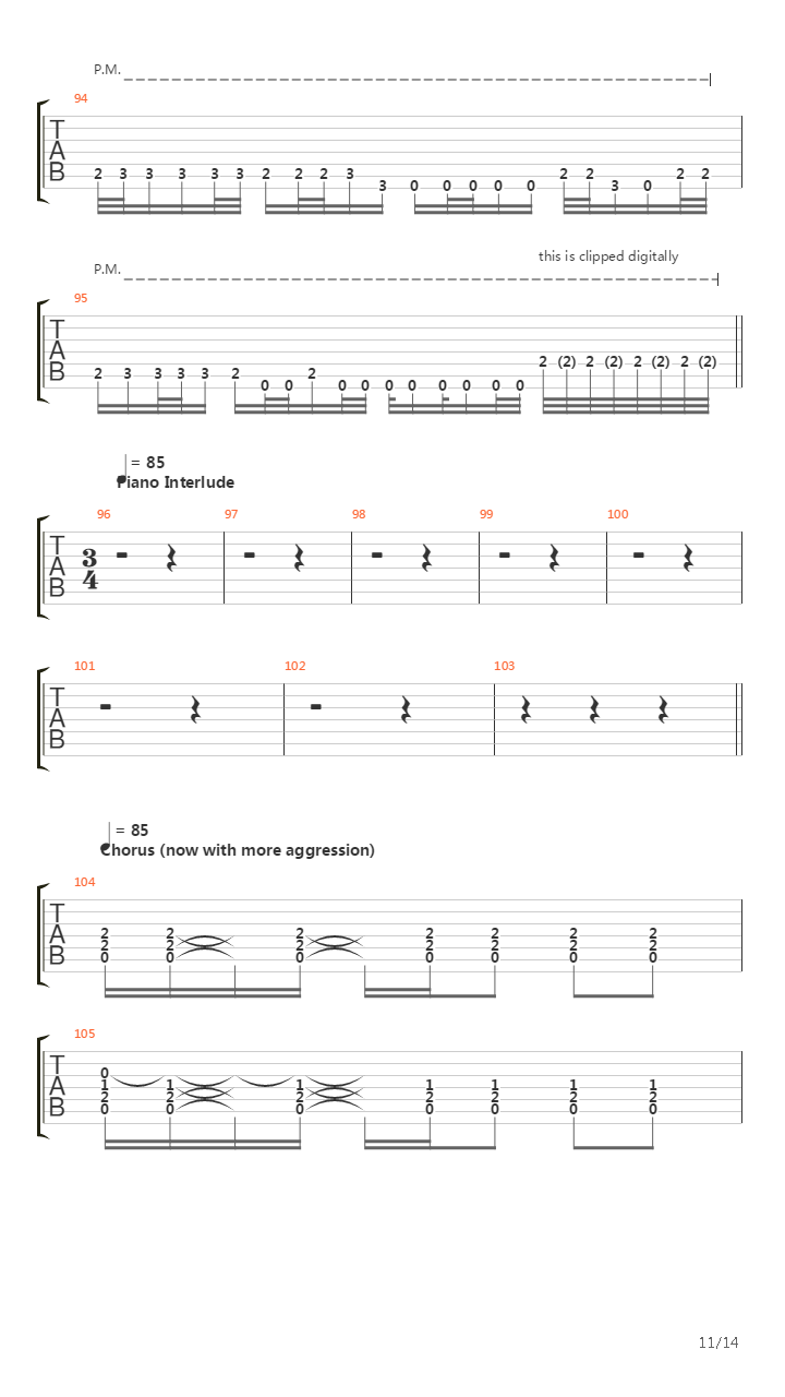 悪夢の輪舞曲(Akumu No Rinbukyoku)吉他谱