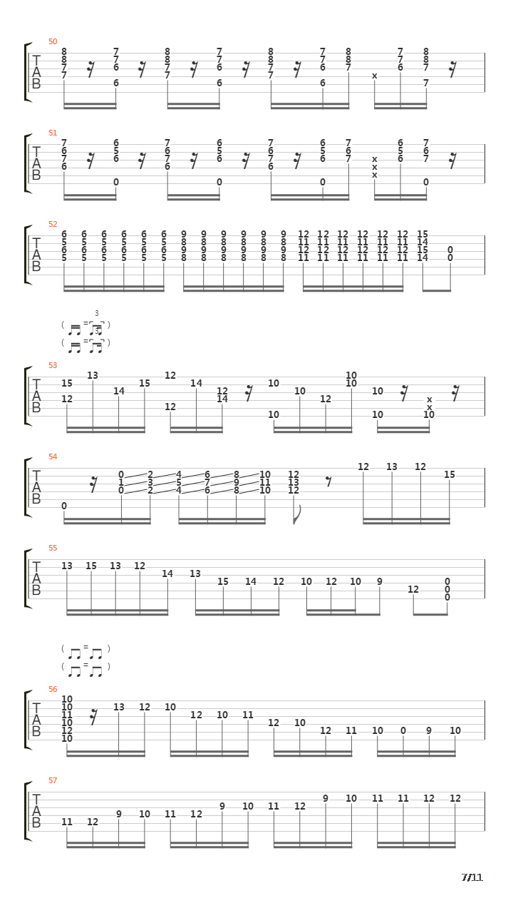 All of me吉他谱