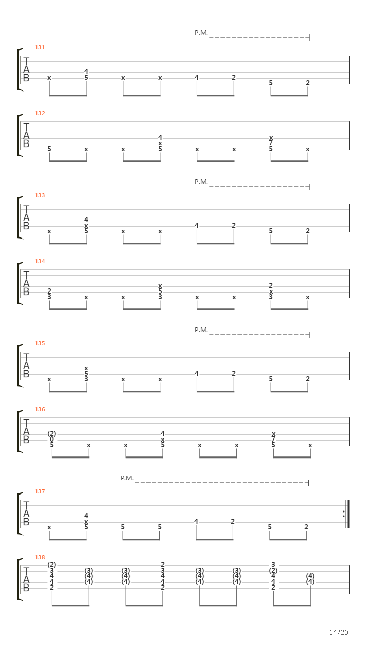 Fade To Black吉他谱