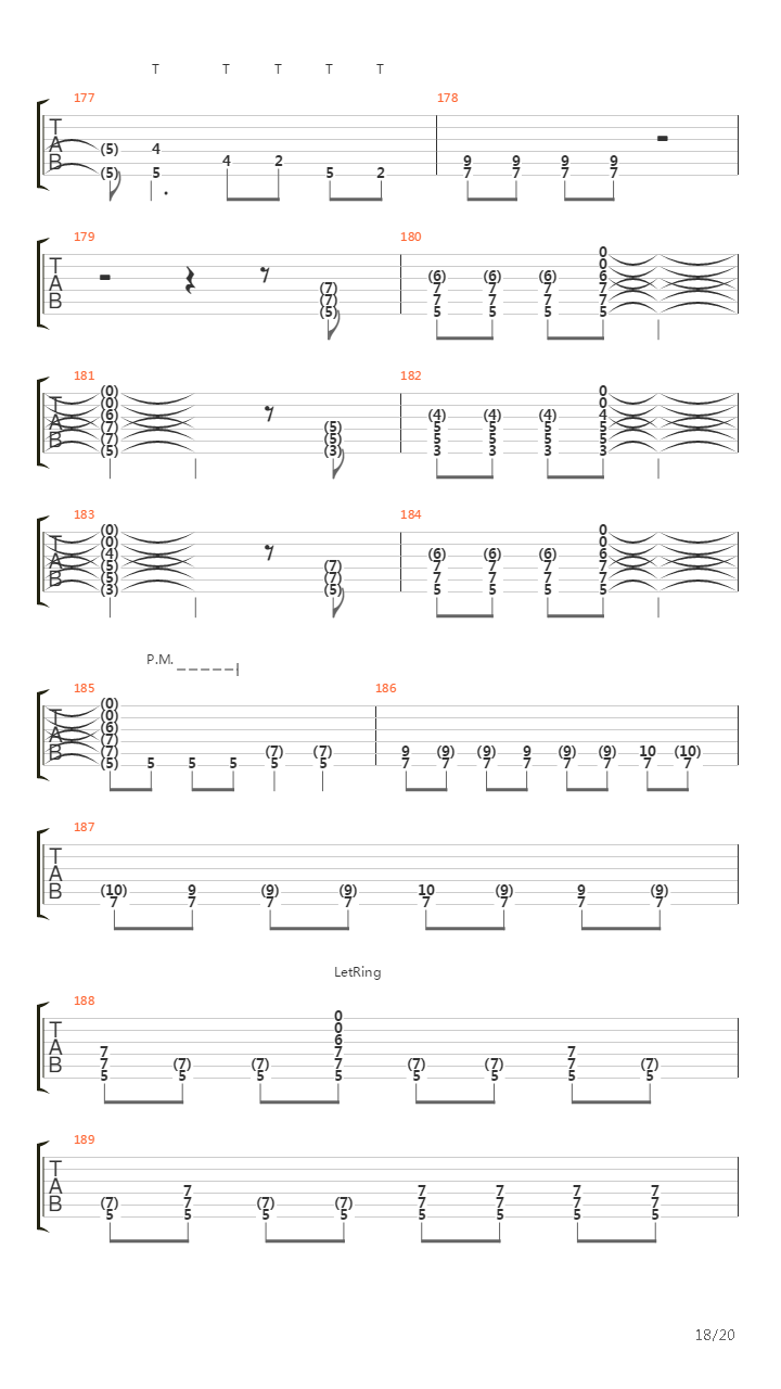 Fade To Black吉他谱