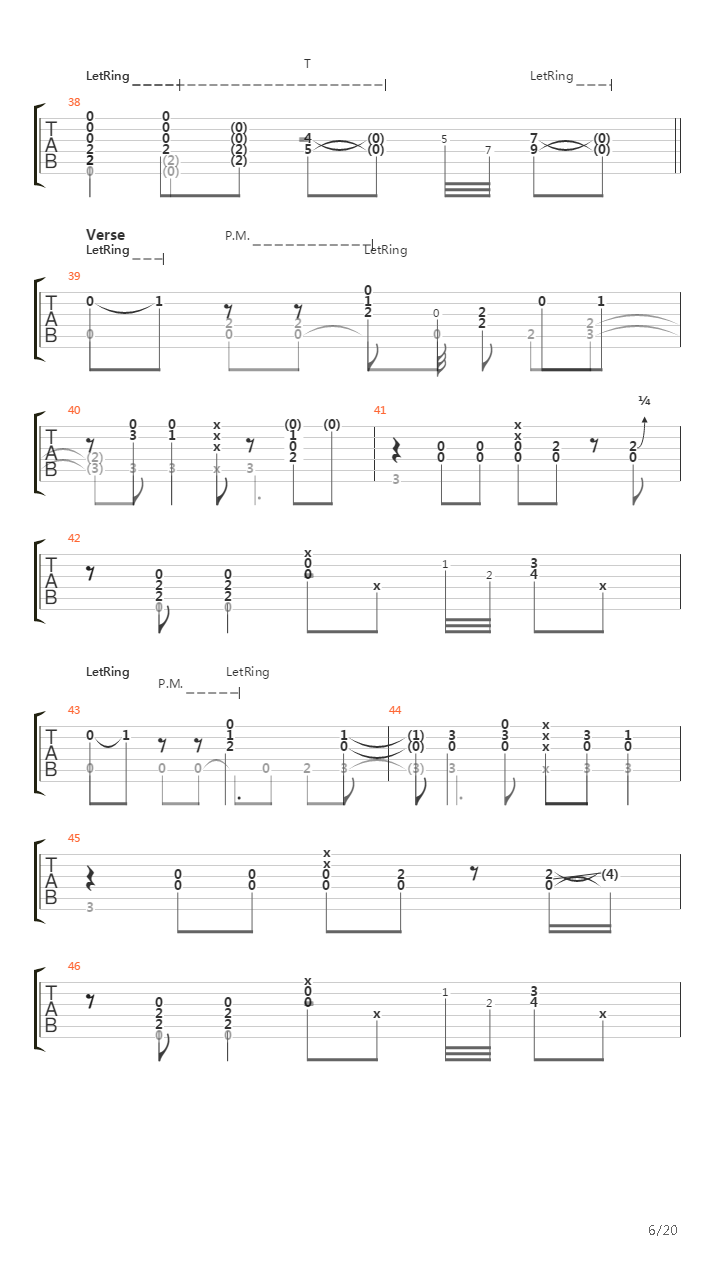 Fade To Black吉他谱